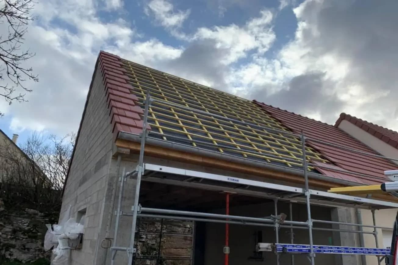 Chantier de couverture à Fleurey-sur-Ouche, par MS Couverture Zinguerie, vue 9 sur 9