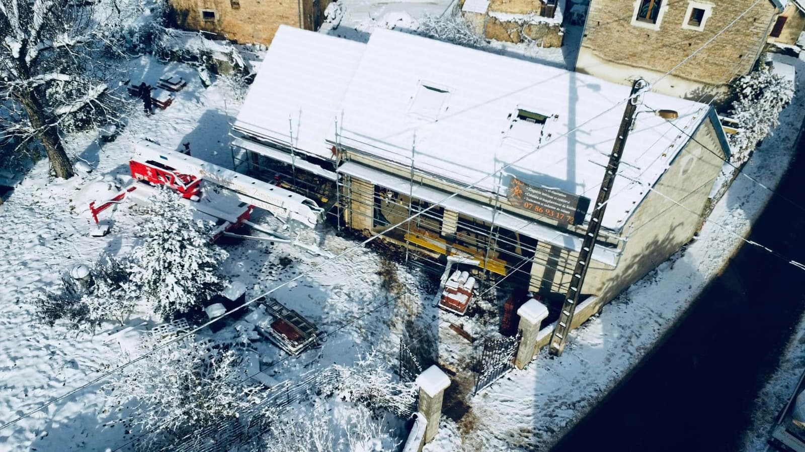 Charpente et couverture d’une construction neuve à Lantenay, par MS Couverture Zinguerie, vue 4 sur 6