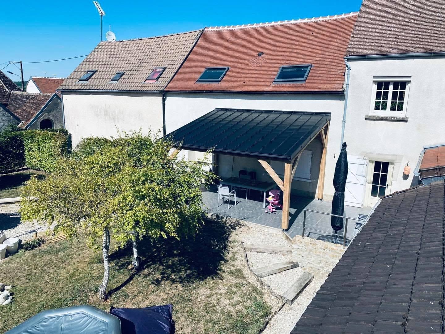 Création d’un carport en bois, par MS Couverture Zinguerie, vue 5 sur 5