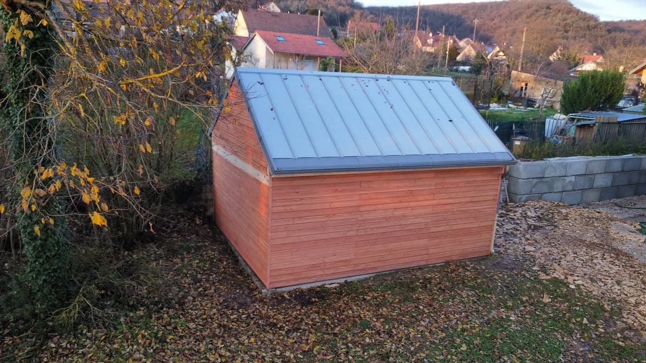 Création d’un garage à Lantenay, par MS Couverture Zinguerie, vue 2 sur 8