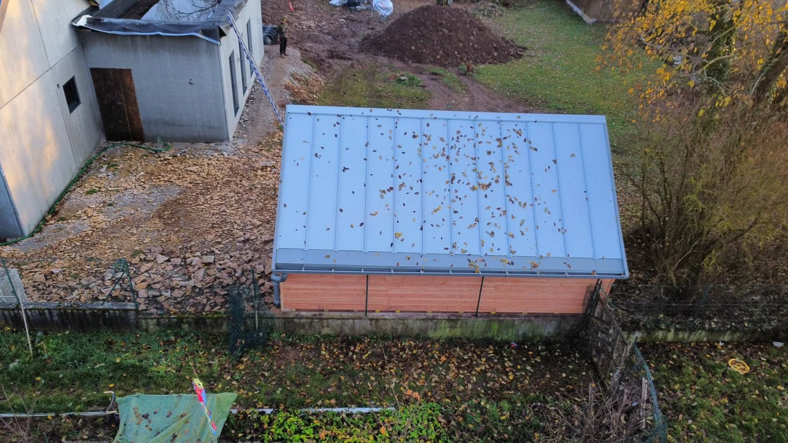 Création d’un garage à Lantenay, par MS Couverture Zinguerie, vue 3 sur 8