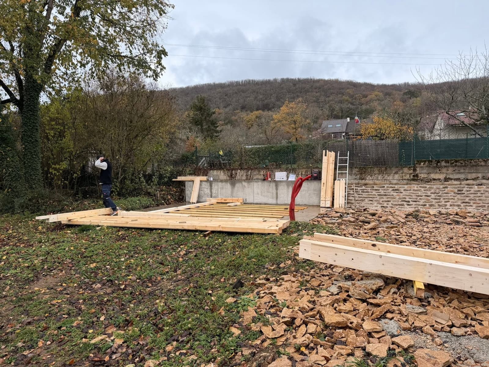 Création d’un garage à Lantenay, par MS Couverture Zinguerie, vue 6 sur 8