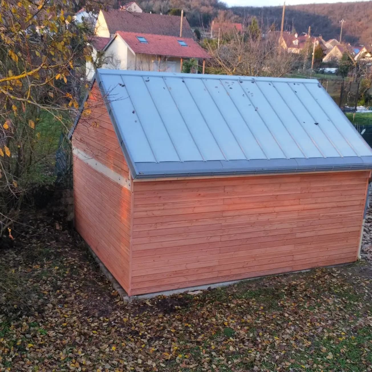 Création d’un garage à Lantenay, par MS Couverture Zinguerie, vue 7 sur 8