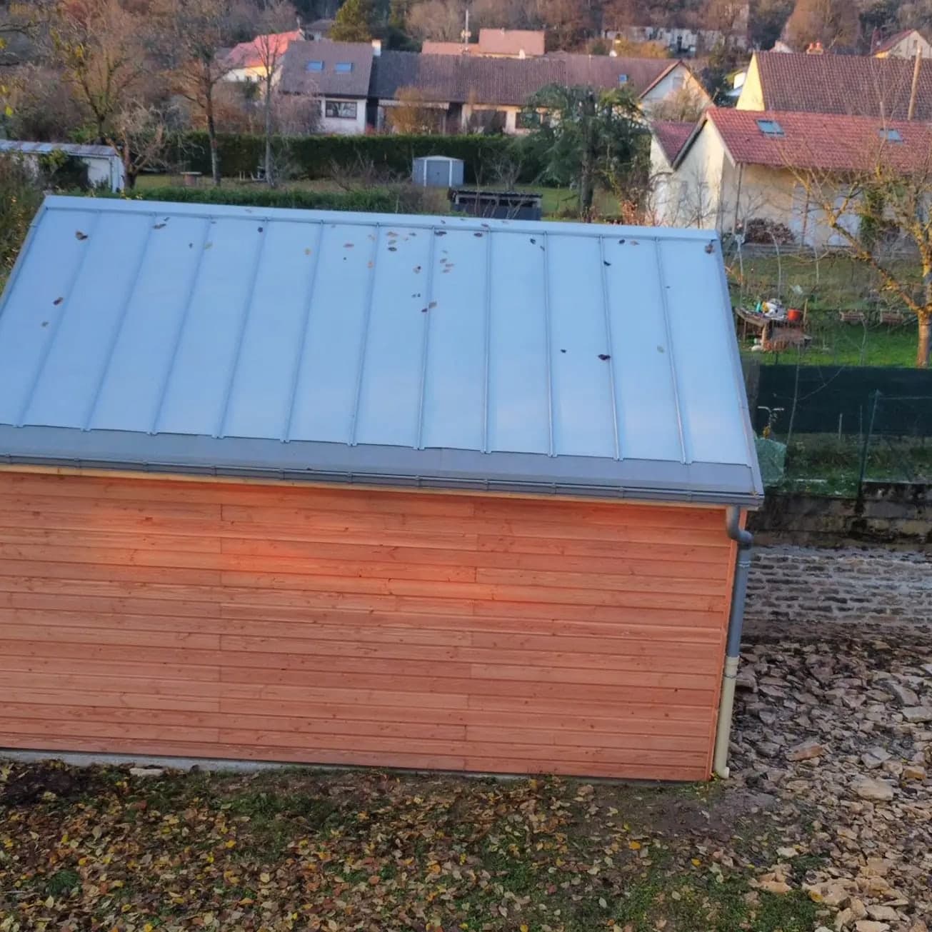 Création d’un garage à Lantenay, par MS Couverture Zinguerie, vue 8 sur 8