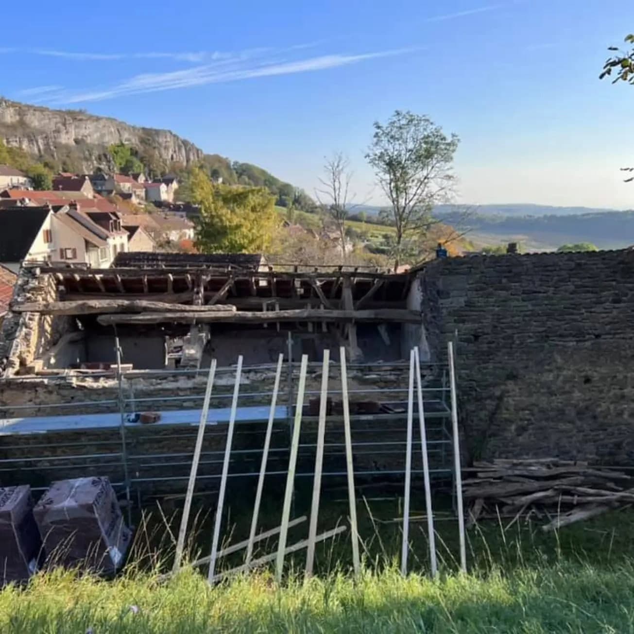 Réfection d’une dépendance à Orches, par MS Couverture Zinguerie, vue 9 sur 9