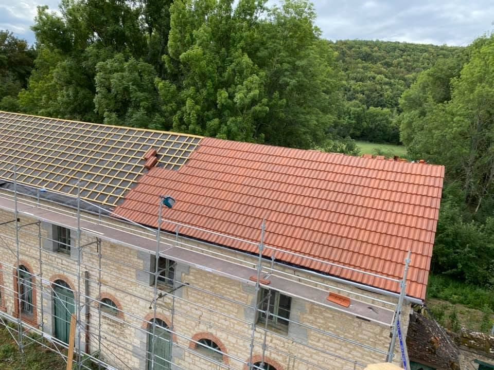 Rénovation de l’ancienne moutarderie de Velars-sur-Ouche, par MS Couverture Zinguerie, vue 5 sur 9