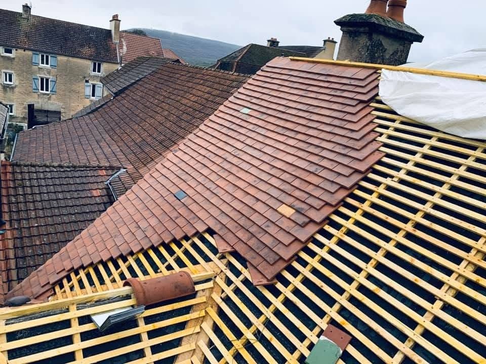 Rénovation de toiture à Fleurey-sur-Ouche, par MS Couverture Zinguerie, vue 17 sur 18