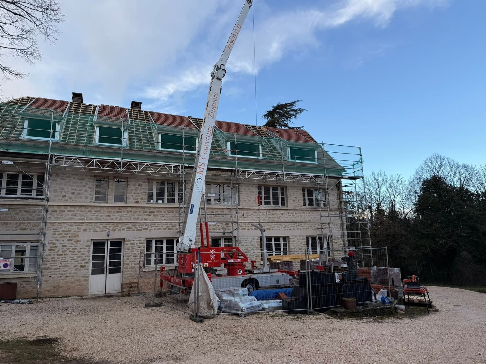 Rénovation de toiture de La Bergerie à Dijon, par MS Couverture Zinguerie, vue 6 sur 9