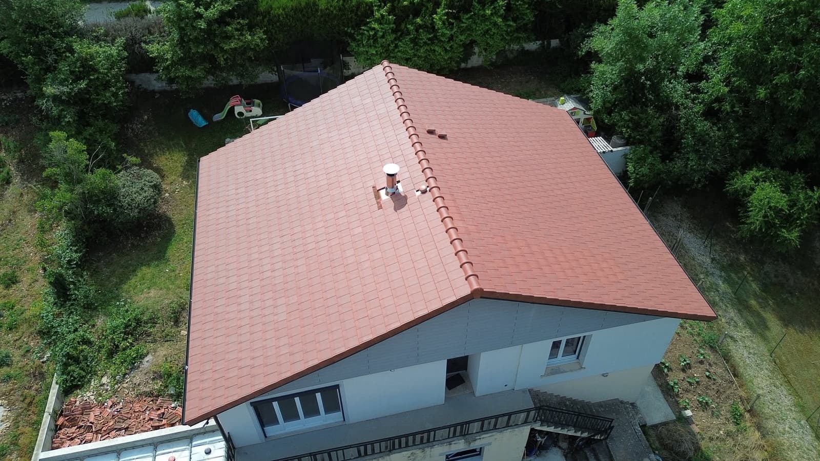 Rénovation de toiture en tuile Actua à Fleurey-sur-Ouche