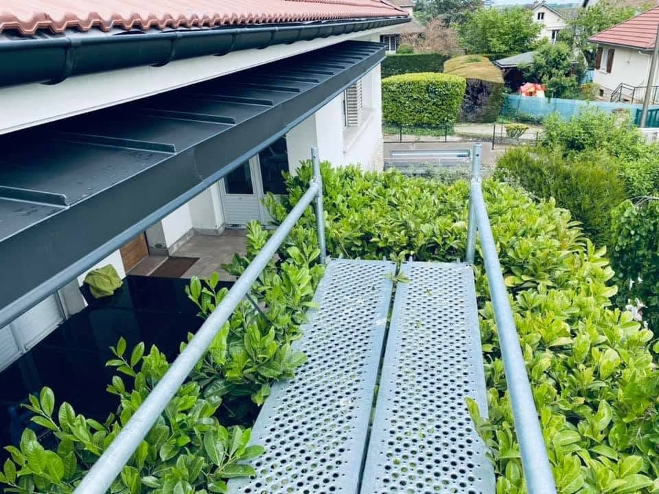 Rénovation de toiture et casquette zinc à Fontaine-lès-Dijon, par MS Couverture Zinguerie, vue 7 sur 13