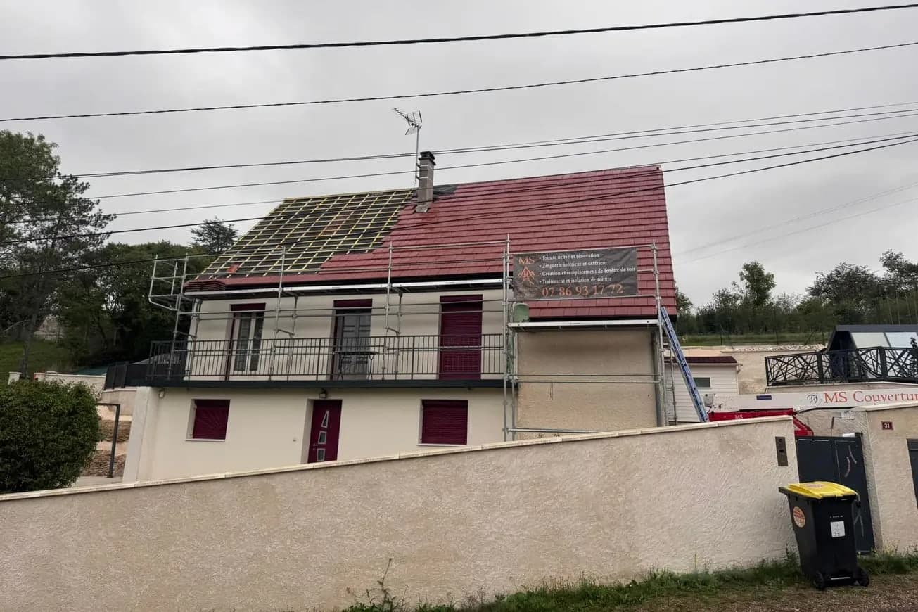 Rénovation et isolation de toiture à Fleurey-sur-Ouche, par MS Couverture Zinguerie, vue 7 sur 7