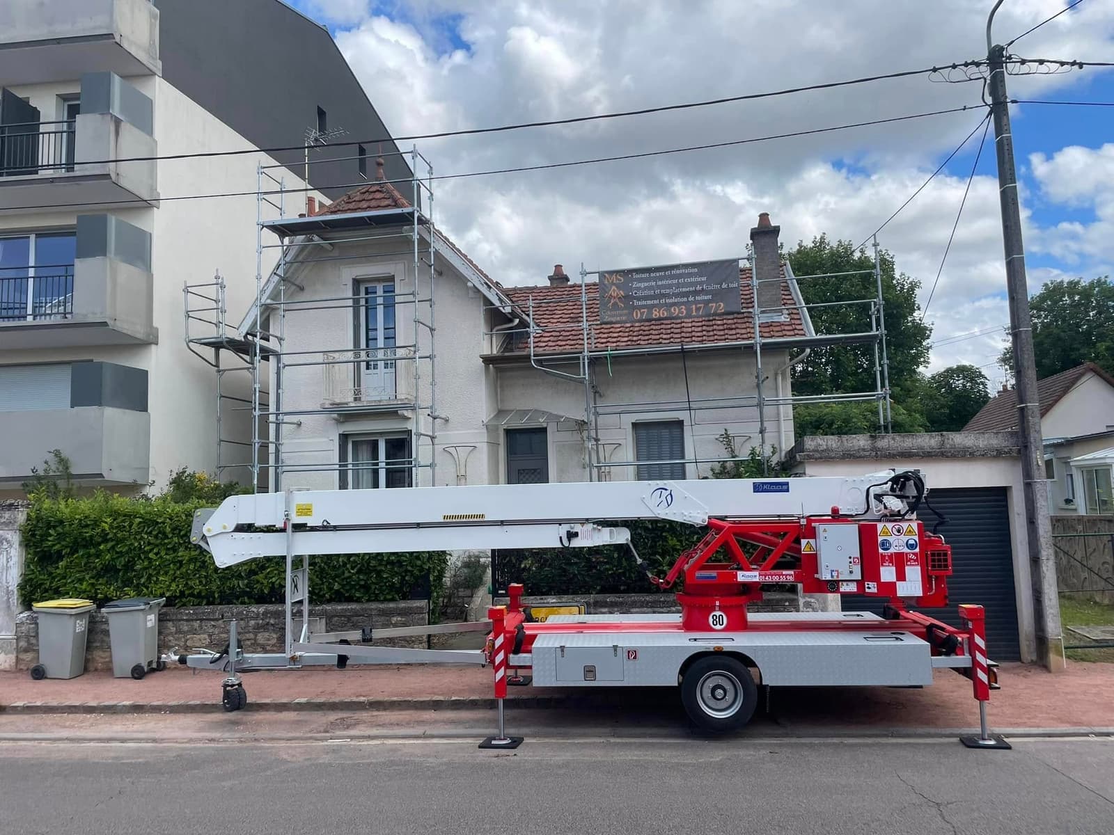Rénovation et isolation de toiture en tuile Côte de Nuits à Dijon, par MS Couverture Zinguerie, vue 5 sur 6