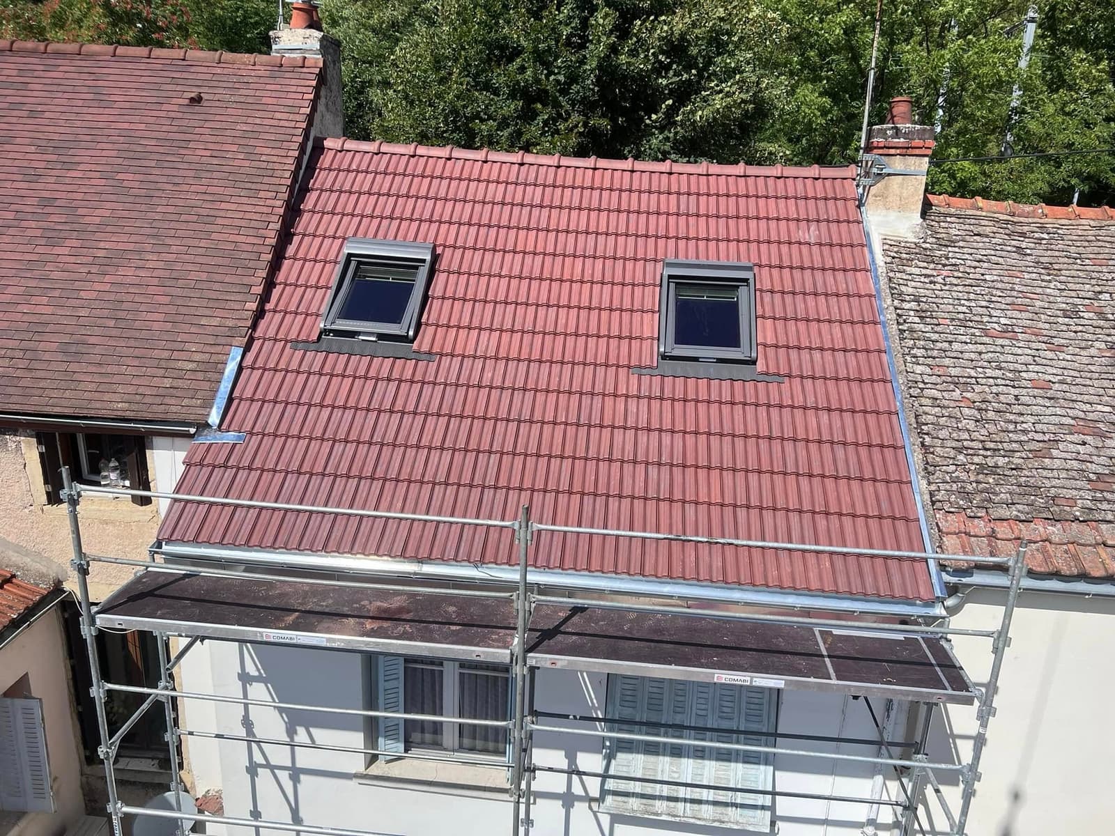 Rénovation et isolation par l’extérieur à Plombières-lès-Dijon, par MS Couverture Zinguerie, vue 2 sur 4