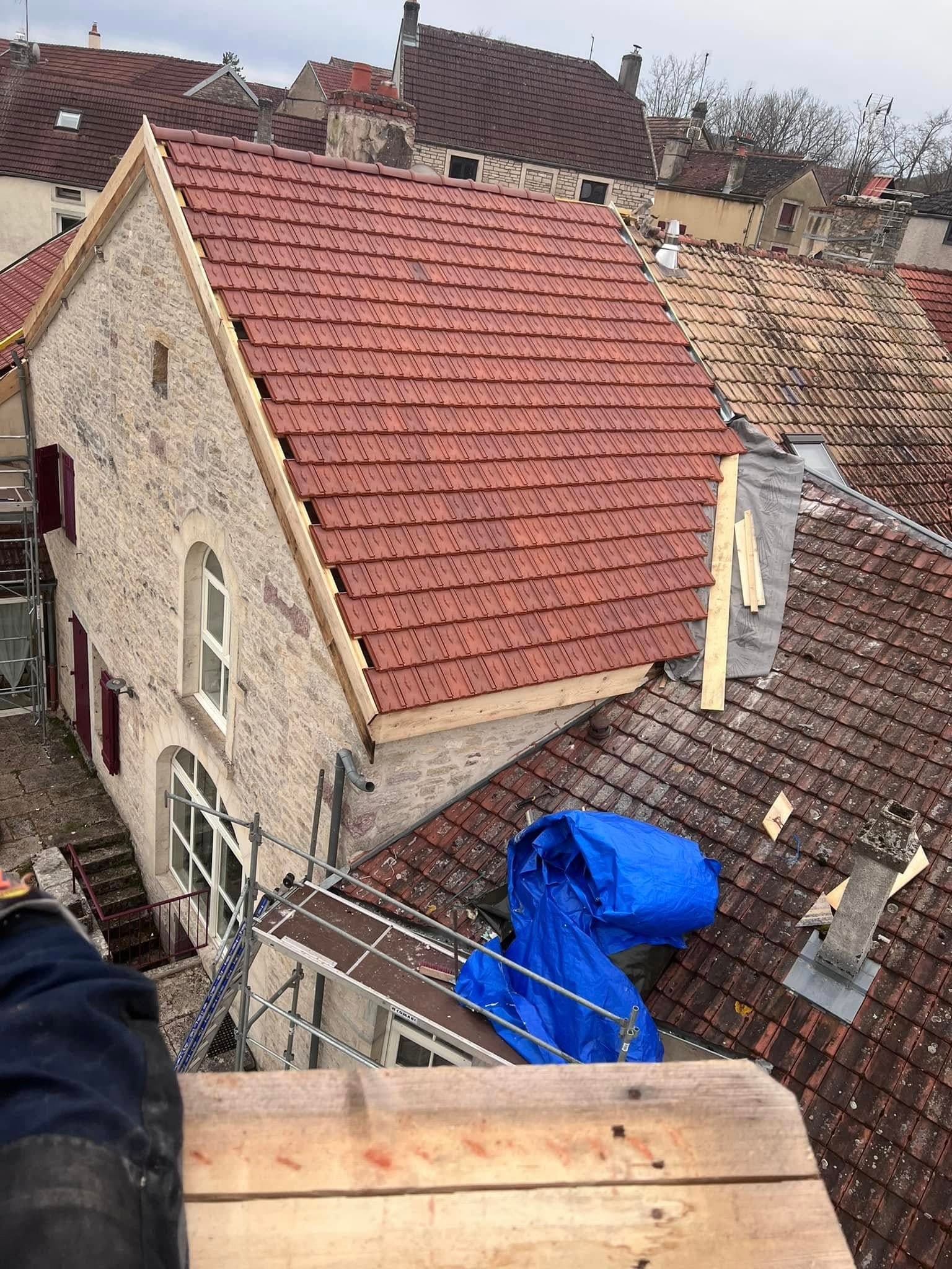 Rénovation et isolation sarking à Fleurey-sur-Ouche, par MS Couverture Zinguerie, vue 8 sur 8