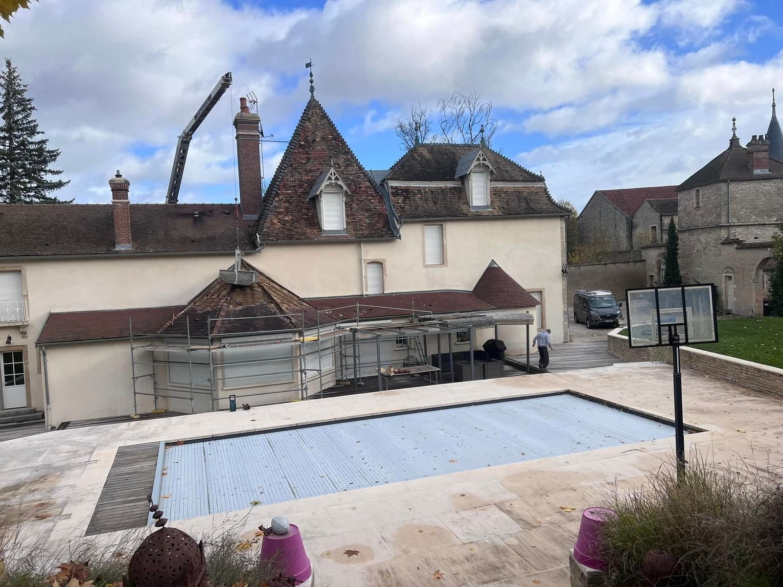 Toiture zinc joint debout quartz à Fleurey-sur-Ouche, par MS Couverture Zinguerie, vue 6 sur 8