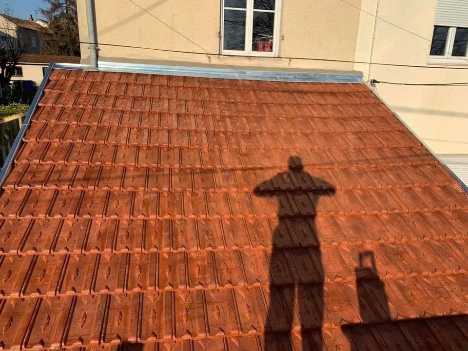 Rénovation d’un garage en tuile losangée à Dijon
